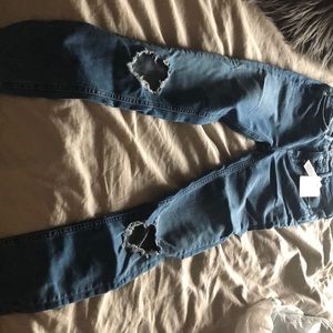 Free People Busted Knee Jeans